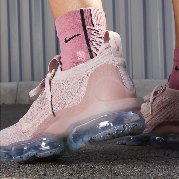 COPY - Nike Vapormax flyknit 2021 pink Oxford rose dj9975-600 - Picture 9 of 12